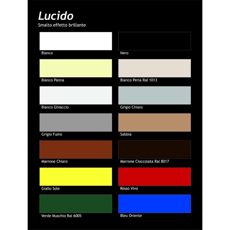 foto del prodotto gdm smalto all acqua lucido, dekort , colore rosso vivo, 500 ml