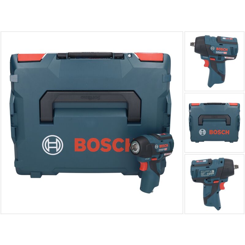foto del prodotto gds 12v 115 avvitatore ad impulsi a batteria 12v in valigetta l boxx senza batteria, senza caricabatterie bosch