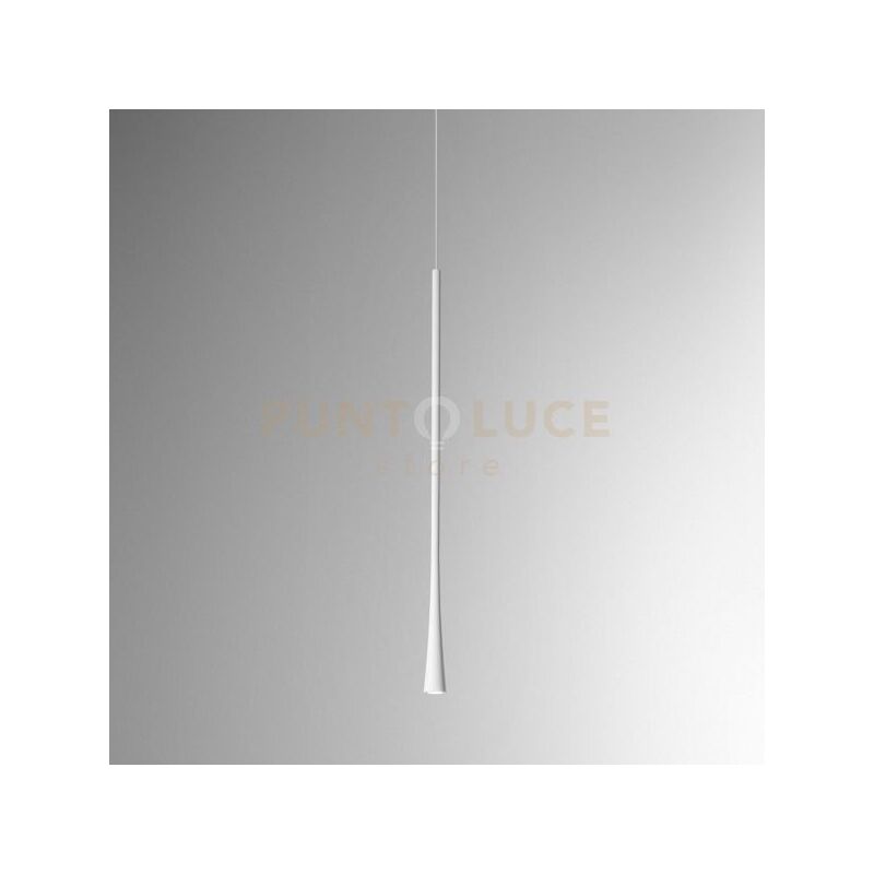 foto del prodotto gea luce dafne s g sospensione bianca in alluminio a led 213lm 3000k 7w