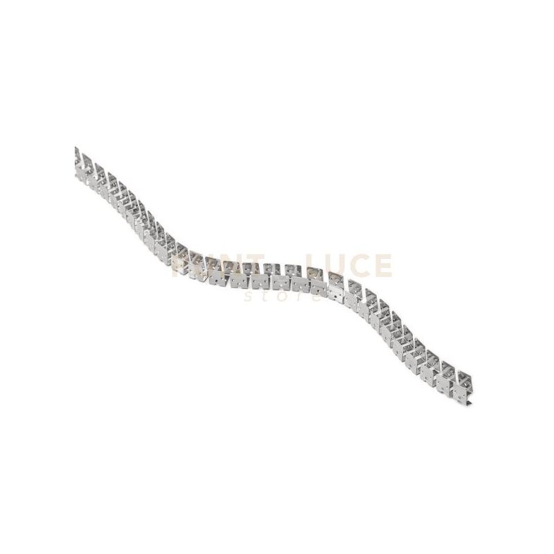 foto del prodotto gea luce gstp210 profilo flessibile per strisce led gst210c o gst210n in acciaio grigio