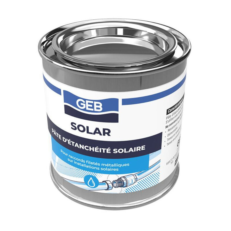 foto del prodotto geb pasta sigillante per raccordi metallici su impianti solari.