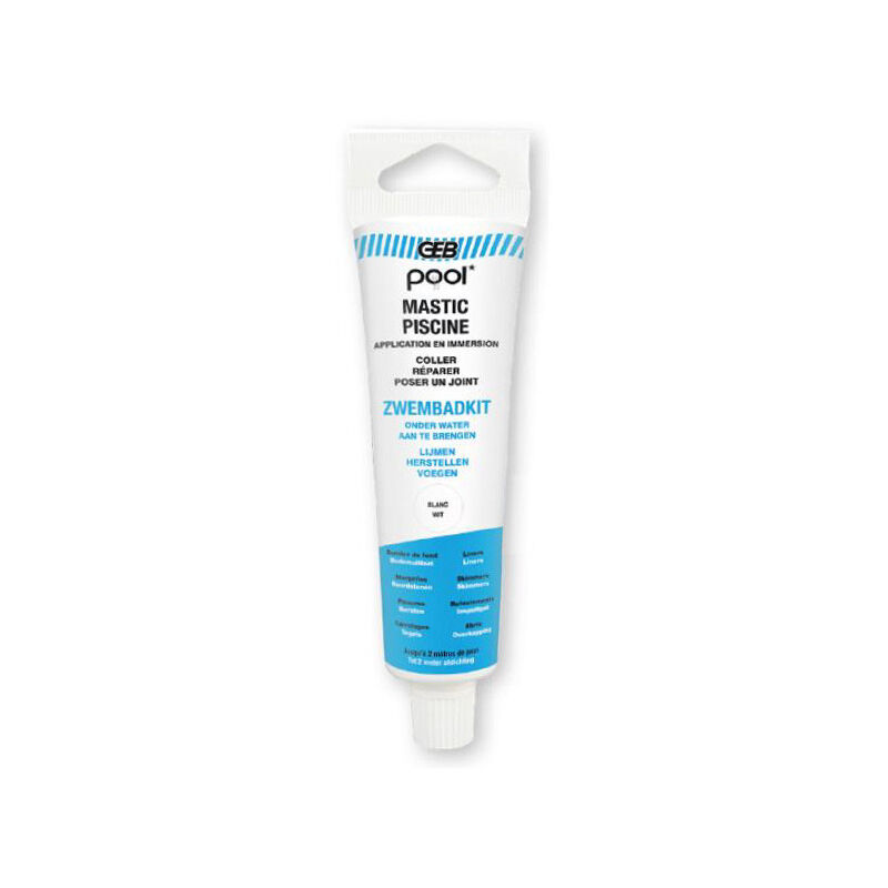 foto del prodotto geb sigillante e adesivo speciale per piscine traslucido 80 ml 590930