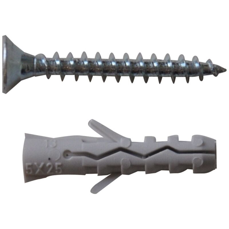 foto del prodotto geb - tassello nylon 'c-vpsb' c8 vpsb 8 x 40 vt 5 x 50 pz 10 10