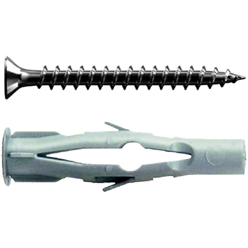 foto del prodotto geb - tassello nylon 'gbu' gbu8 vb 8 x 50 vt 4,5 x 60 pz 8 8