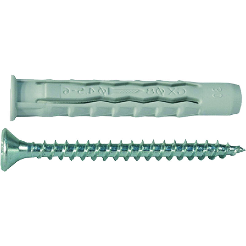 foto del prodotto geb tassello nylon gl vps gl 6vps 6 x 30 vite 4,5 x 40