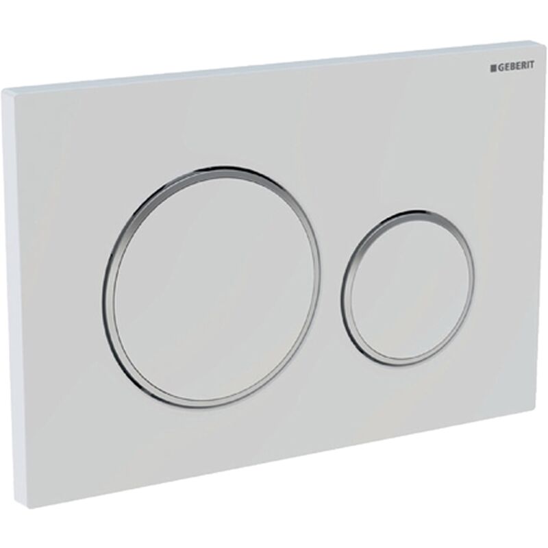 foto del prodotto geberit 115.882.kh.1 placca 2 pulsanti sigma 30 new, grigio
