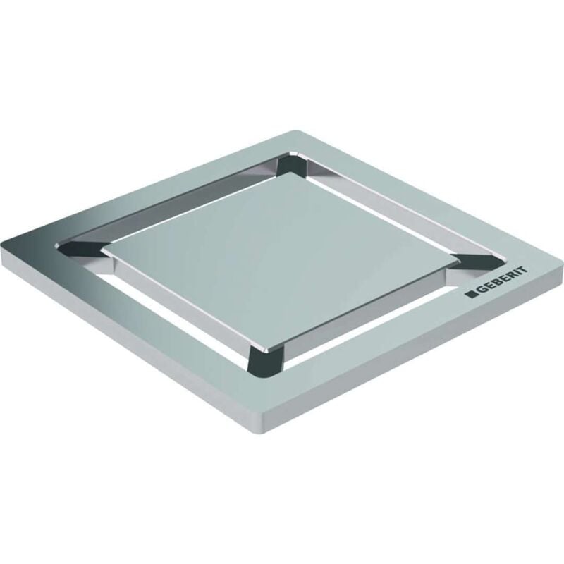 foto del prodotto geberit - accessori - griglia in acciaio inox square per scarichi a pavimento 154.312.00.1