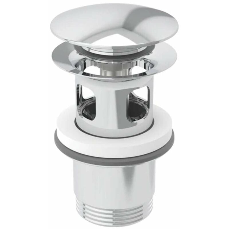 foto del prodotto geberit accessori - piletta chiudibile, clickclack, cromo lucido 152.076.21.1