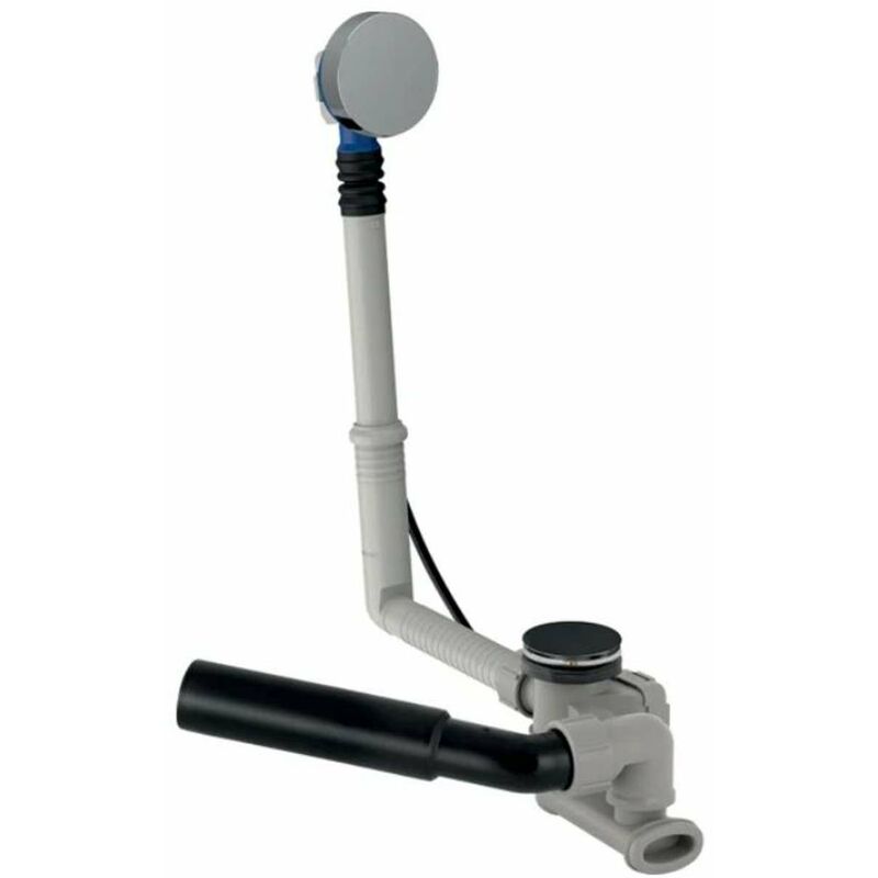 foto del prodotto geberit accessori sistema di scarico e troppopieno per vasca da bagno, lunghezza 260 mm, set di completamento, cromo 150.520.21.6