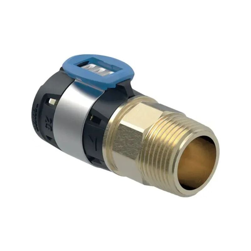 foto del prodotto geberit adattatore flowfit con filetto maschio per multistrato a pressare 3 4 25mm attacco maschio