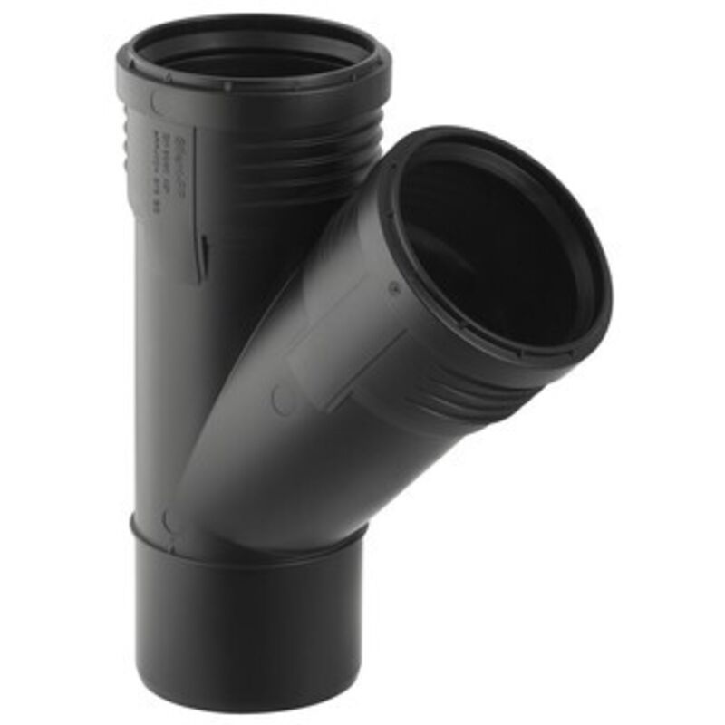 foto del prodotto geberit - braga 45 ad innesto in pp con guarnizione serie silent 110