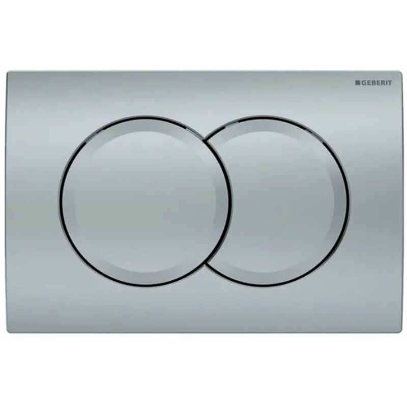 foto del prodotto geberit delta01 placca di comando, cromo opaco 115.107.46.1