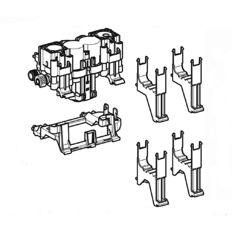 foto del prodotto geberit elevatore idraulico per comandi wc tipo 70 e sigma 70, 1 3 bar