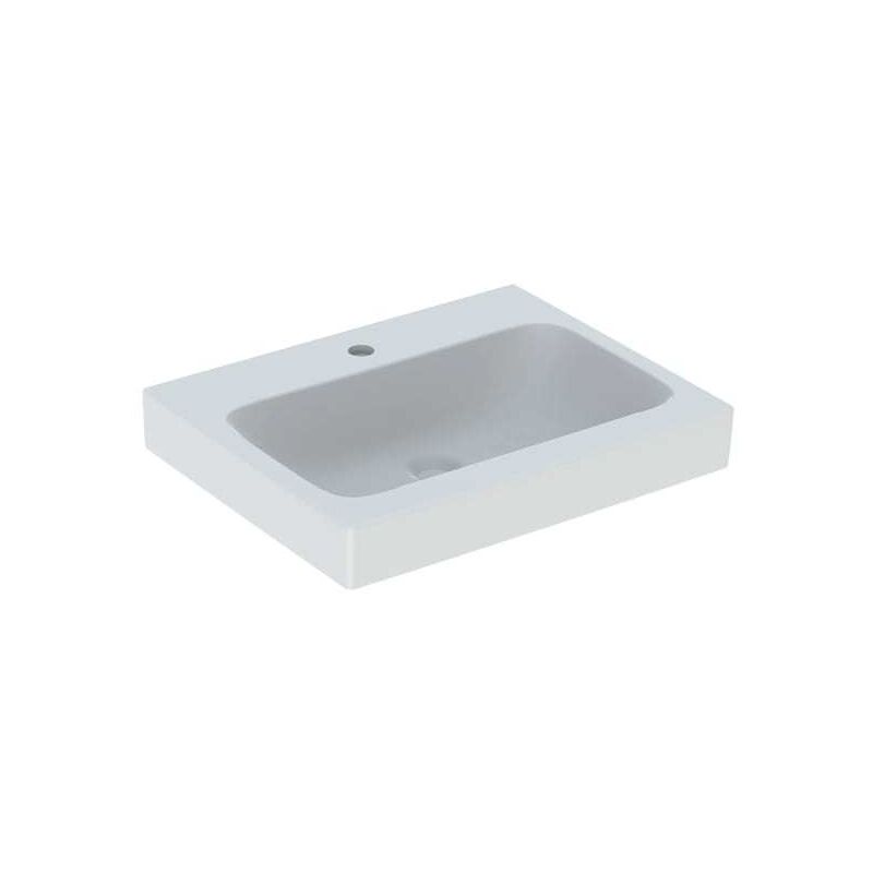 foto del prodotto geberit icon lavabo 60x48,5cm blanc, 1 trou pour robinet, sans