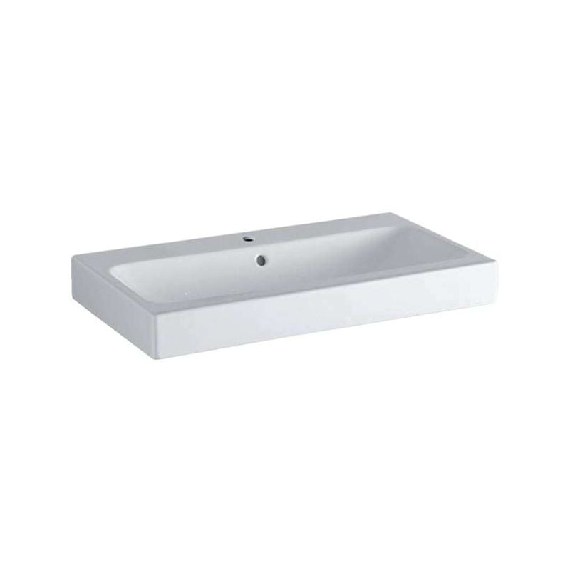 foto del prodotto geberit icon lavabo poser avec trou pour robinetterie,