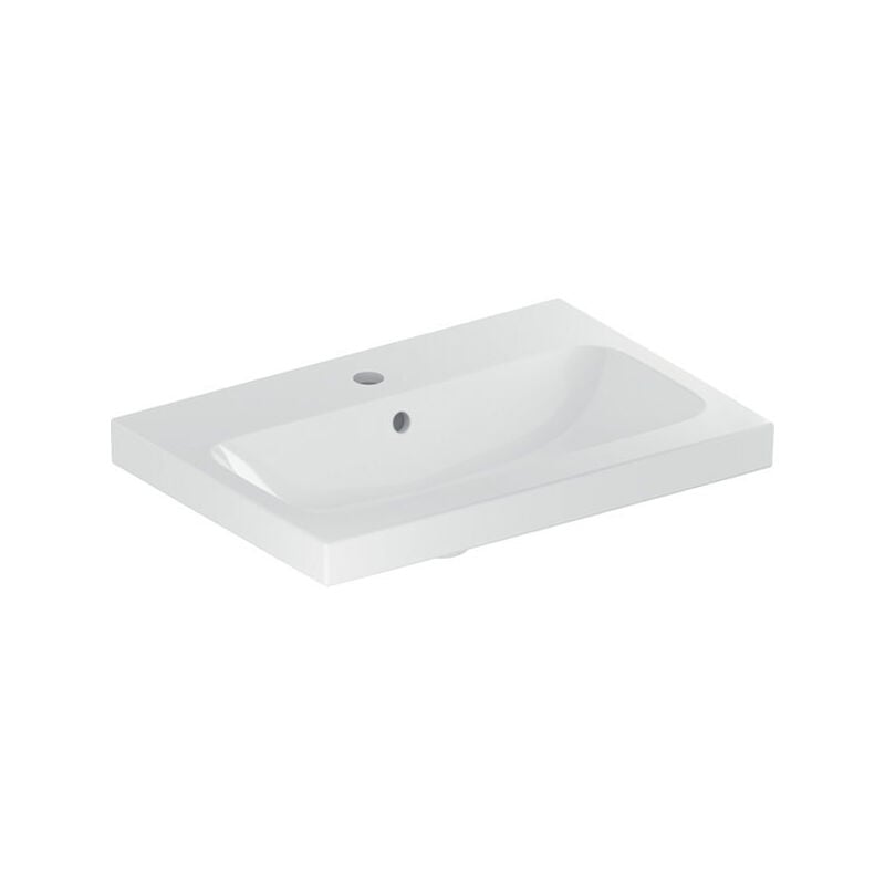 foto del prodotto geberit icon light lavabo, 60 cm x 42 cm, avec trou pour