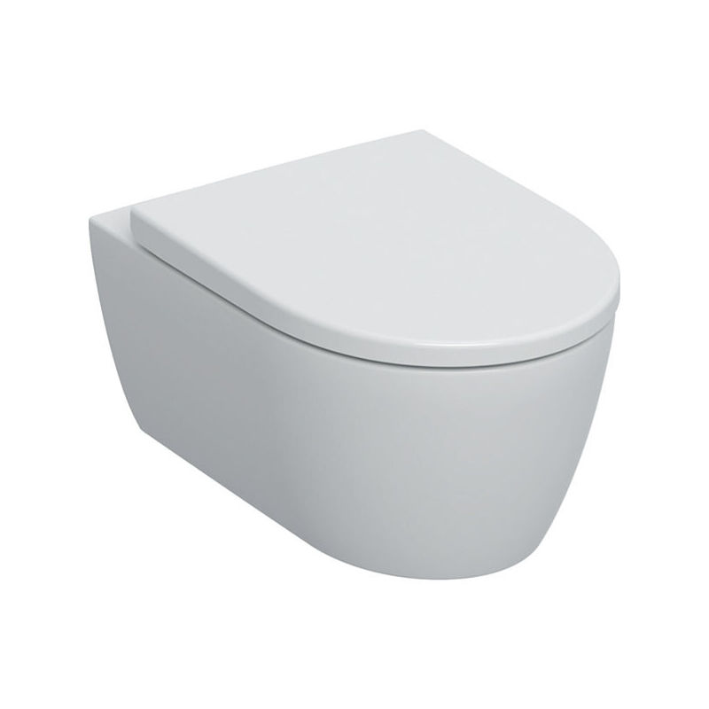 foto del prodotto geberit icon set, set pour wc suspendu, chasse deau basse, forme
