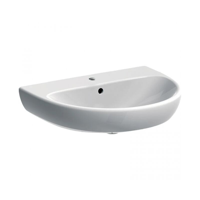 foto del prodotto geberit lavabo 60x53.5 cm bianco lucido selnova senza colonna
