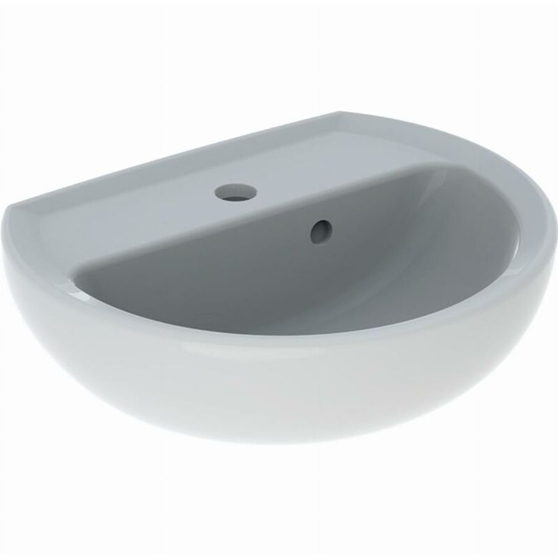 foto del prodotto geberit lavamano bastia con troppopieno asimmetrico 501.612.00.1