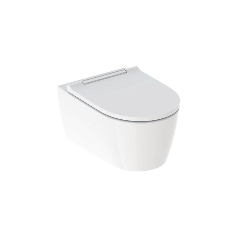 foto del prodotto geberit one, wc suspendu, turboflush, avec si ge de wc 
