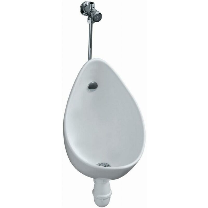 foto del prodotto geberit pacchetto orinatoio aubagne 2 pronto per l installazione alimentazione e scarico a vista 08363900000300