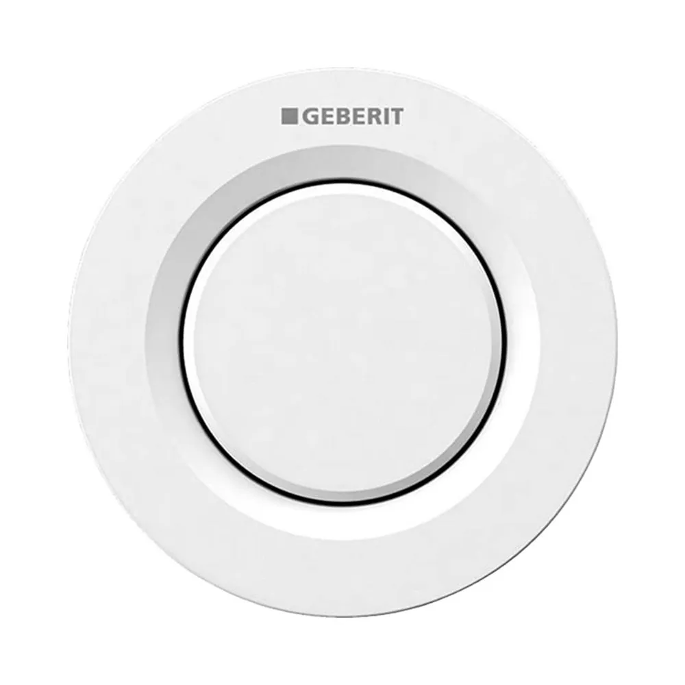 foto del prodotto geberit placca di comando a distanza pneumatico tipo 01 bianco