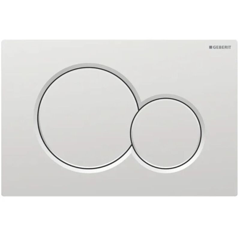 foto del prodotto geberit placca sigma01 round cromato satinato doppio tasto 115.770.jq.5 cromo satinato