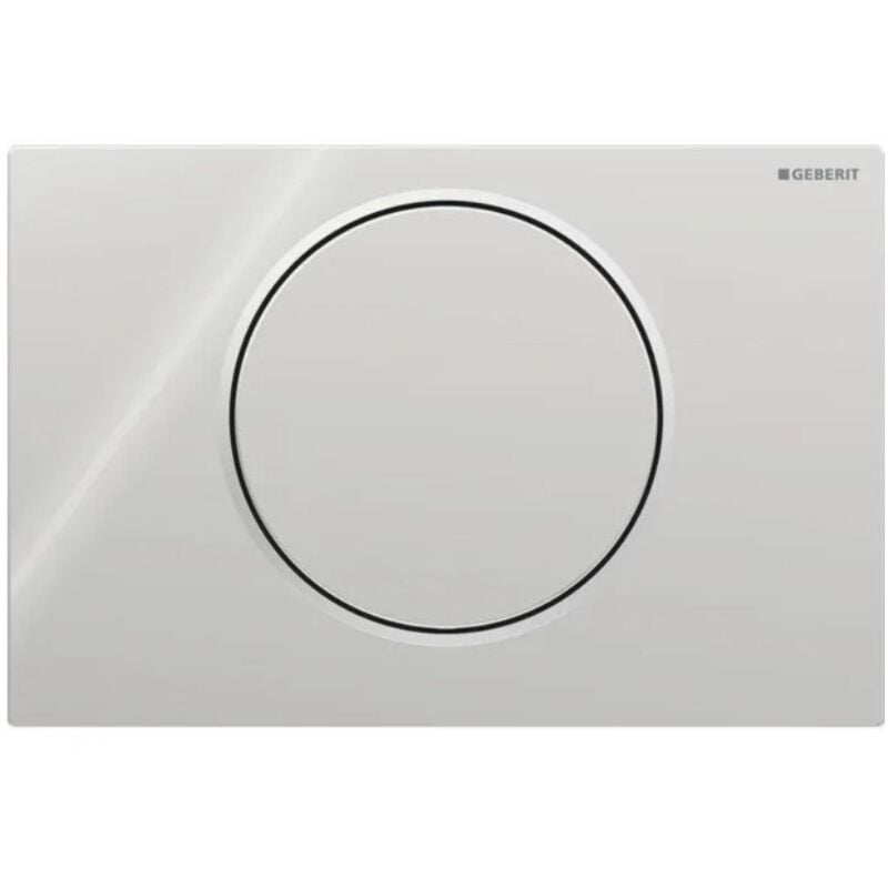 foto del prodotto geberit placca sigma10 round cromato lucido cromato satinato 115.758.kh.5 cromo satinato