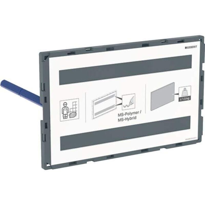 foto del prodotto geberit plaque de recouvrement omega, fleur de surface,