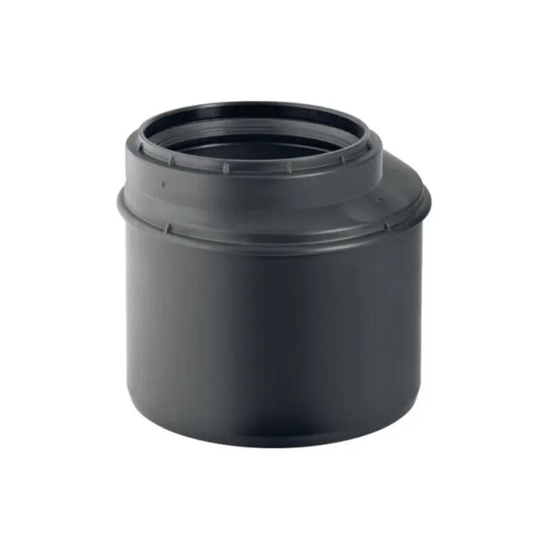 foto del prodotto geberit riduzione eccentrica corta maschio femmina ad innesto in pp con guarnizione serie silent 110 m 90 f