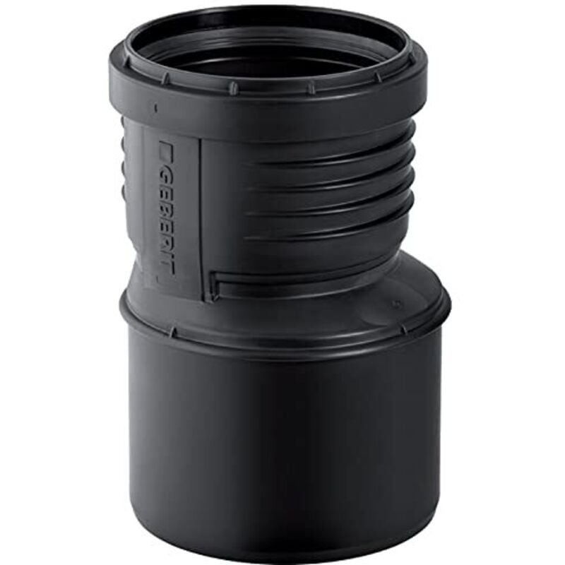 foto del prodotto geberit - riduzione eccentrica maschio femmina ad innesto in pp con guarnizione serie silent 110 m/ 90 f