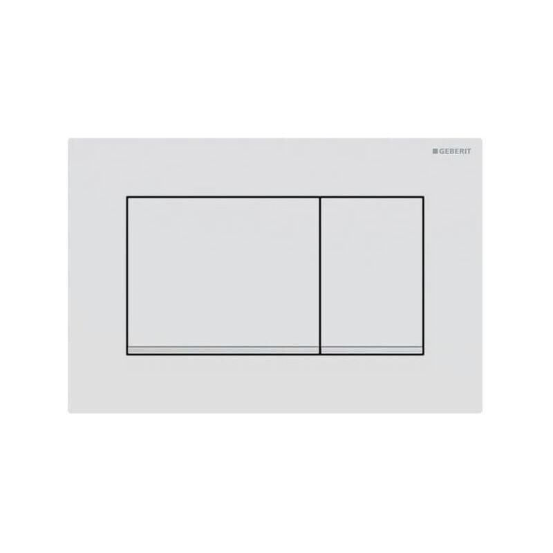 foto del prodotto geberit sigma 30 115883jt1 laccato bianco opaco, cromato lucido