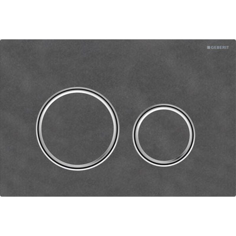 foto del prodotto geberit sigma21 placca 2 tasti pietra ardesia