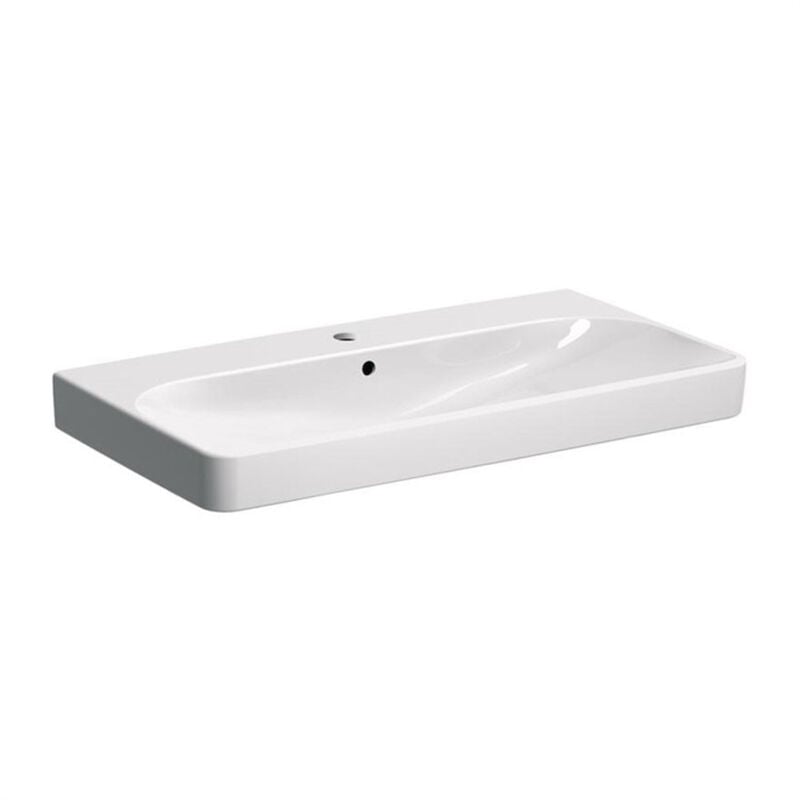 foto del prodotto geberit smyle square lavabo appoggio sospeso 90x48 bianco codice prod 500.251.01.1