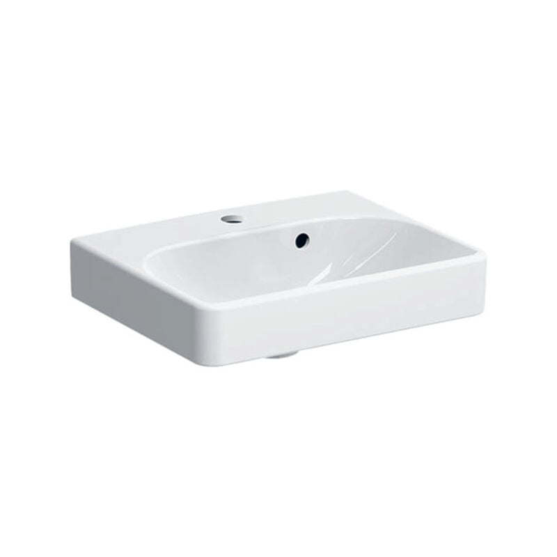foto del prodotto geberit smyle square lave mains 500222, 45x36cm, avec trou pour