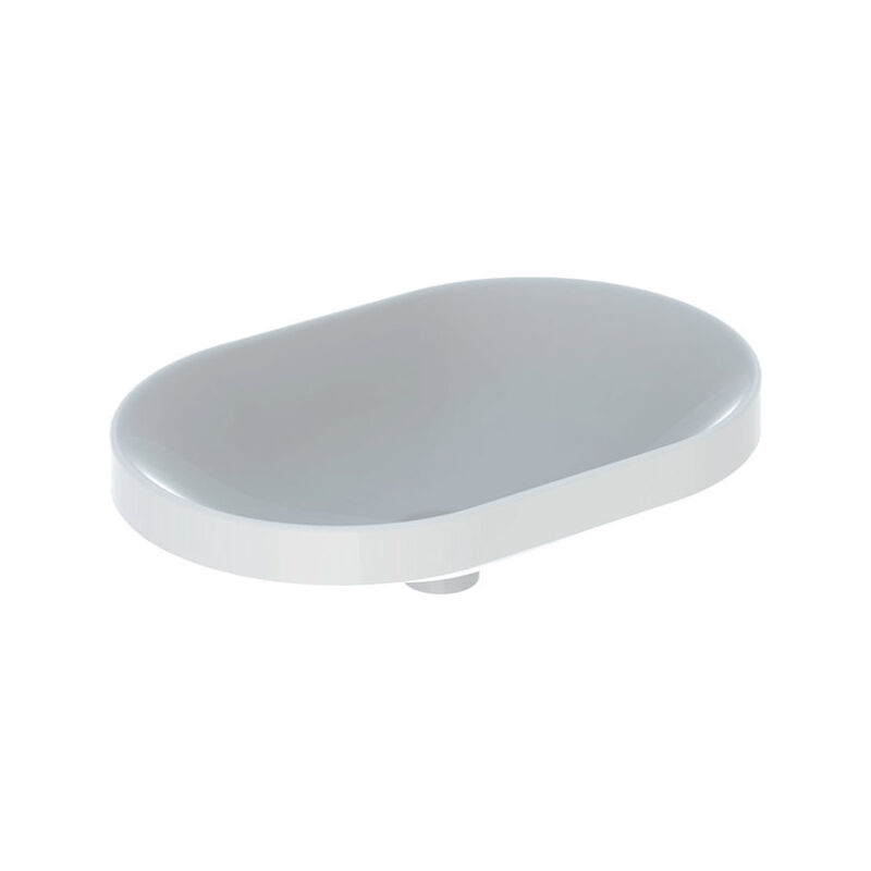 foto del prodotto geberit variform lavabo encastrer elliptique, 600x400mm, sans