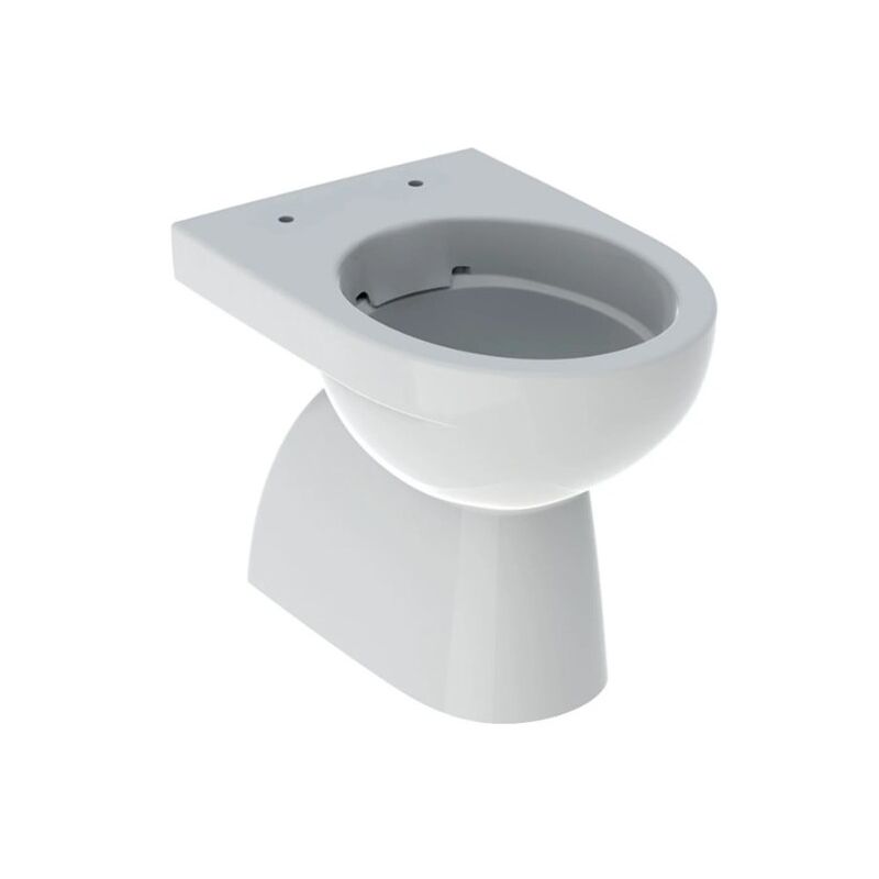 foto del prodotto geberit vaso a pavimento a cacciata bianco lucido selnova senza copri wc