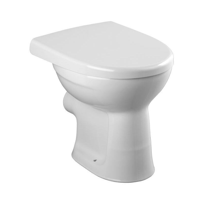 foto del prodotto geberit wc a filo piatto a terra. 6 l. abg. orizzontale. screening da 49 cm