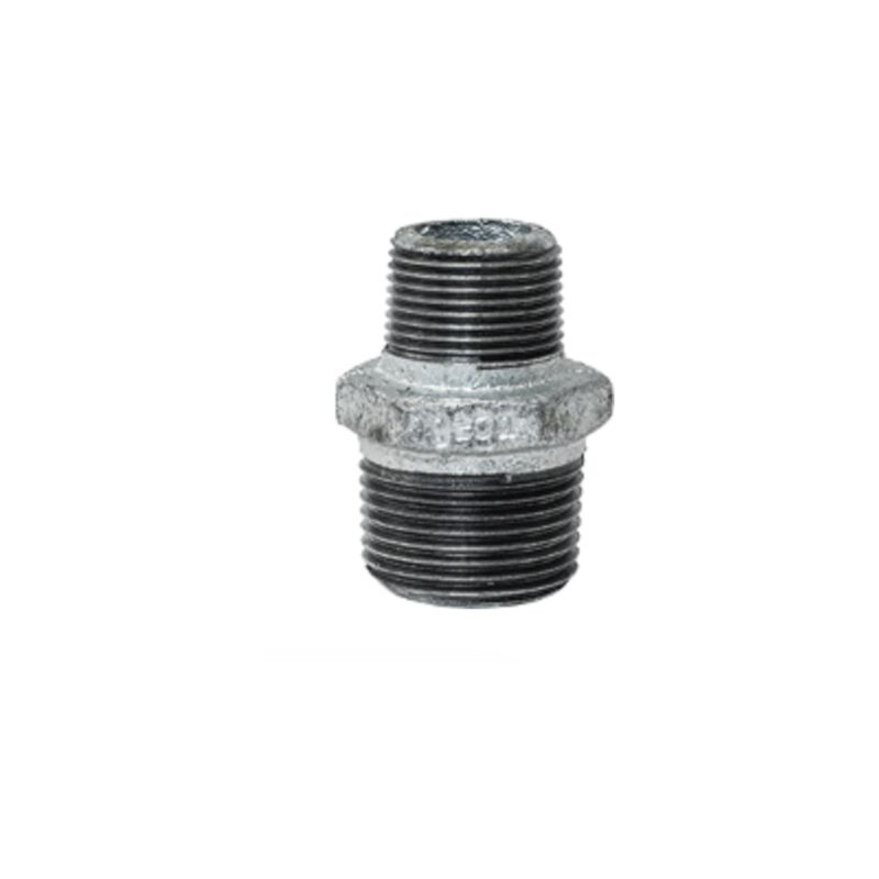 foto del prodotto gebo nipplo ridotto in ghisa zincata 2 maschio e 1 maschio 245 36g