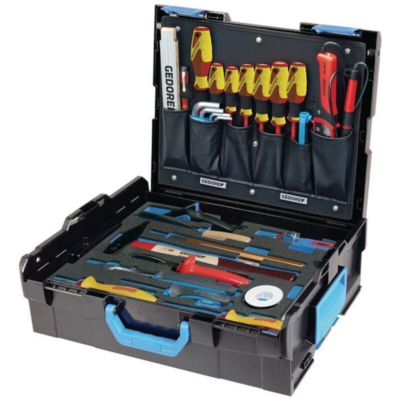 foto del prodotto gedore 1100 02 l boxx 136 con assortimento per elettricisti 36 pezzi