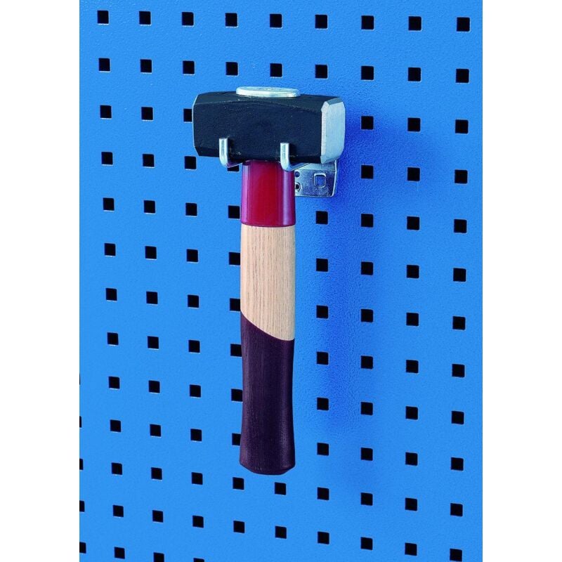 foto del prodotto gedore 1500 h 21 75 gancio per attrezzi doppio, estremit del gancio verticale 75x6 mm