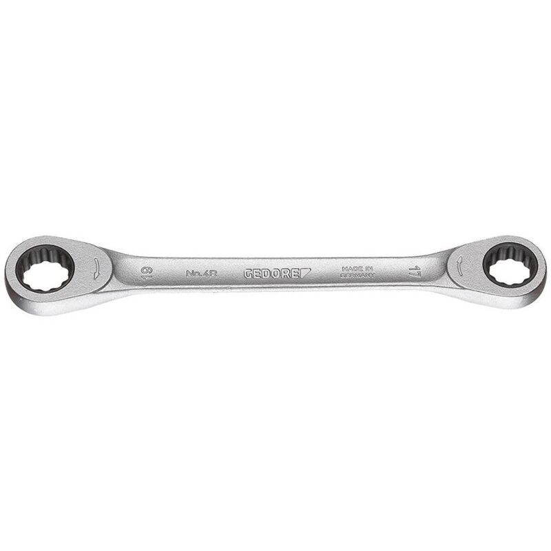 foto del prodotto gedore 2306786 4 r 12x13 chiave poligonale a cricchetto misura metrica 12 13 mm