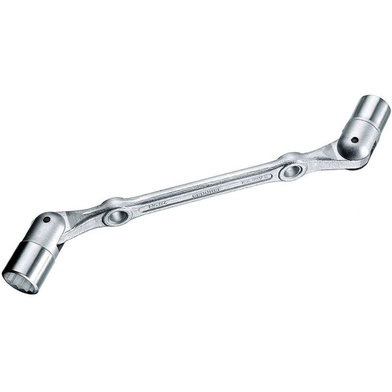foto del prodotto gedore 34 18x19 6300040 doppia chiave a bussola snodata 18 19 mm forza brugola interna 315 mm 1 pz.