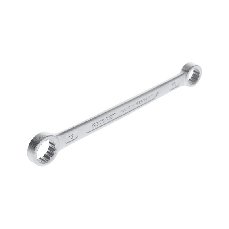 foto del prodotto gedore 4 doppio anello, dritto, profilo ud, 10x13 mm, silver, 1