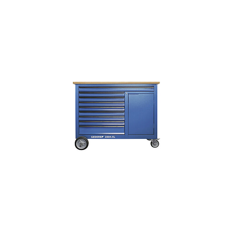 foto del prodotto gedore banco da lavoro mobile 1504 xl incl assortimento di