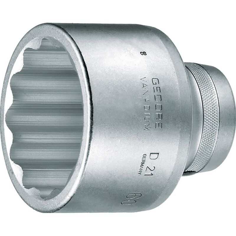 foto del prodotto gedore d 21 60 inserto per chiave a bussola 1 ud profilo 60 mm