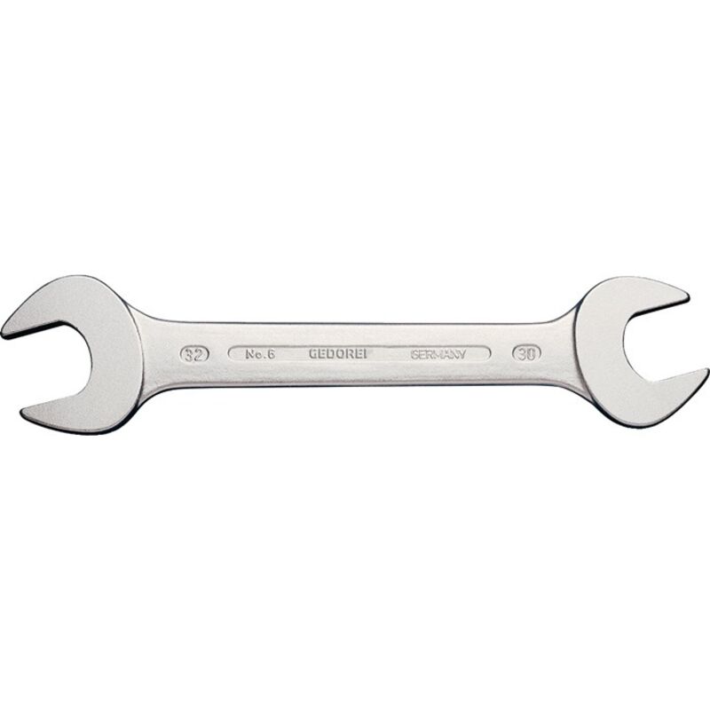 foto del prodotto gedore doppia chiave piatta, din 3110, costa s appartamento 18 x 21 mm di lunghezza. 236 millimetri