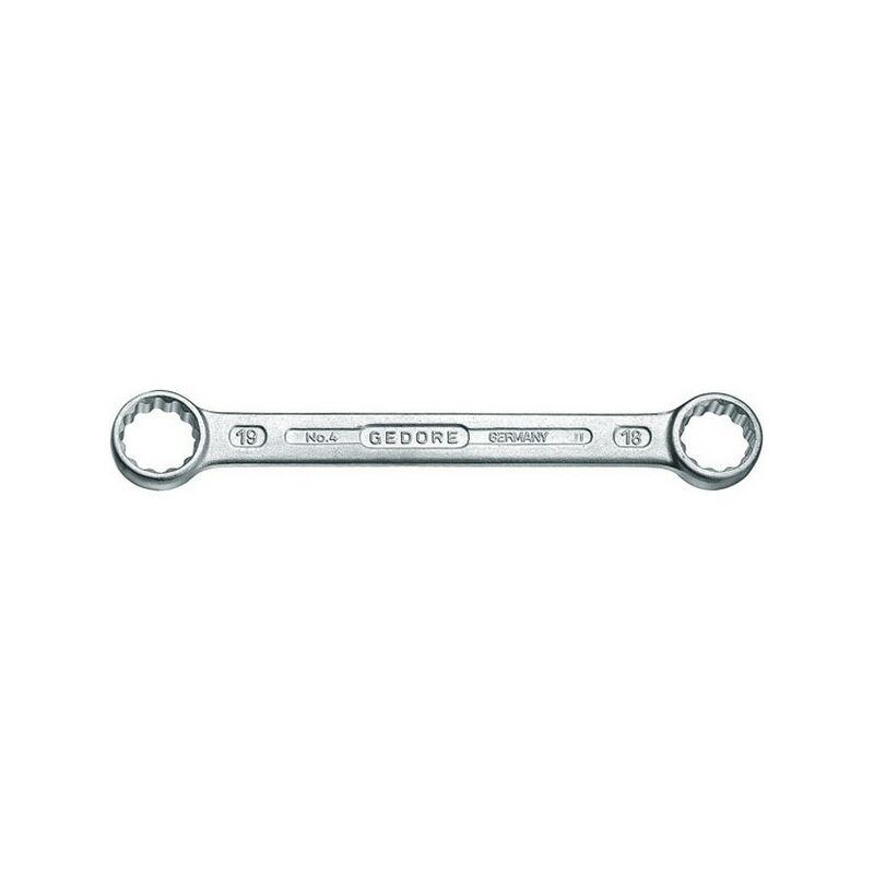foto del prodotto gedore doppio anello chiave giusta, cromo vanadio 31crv3, cote s stoviglie 13 x 15 mm, lunghezza 161 millimetri