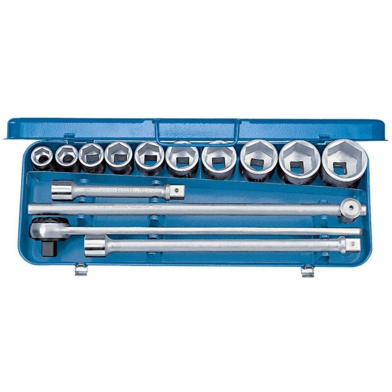 foto del prodotto gedore kit di chiavi a bussola metrico 3 4 20 mm 14 parti 6280180