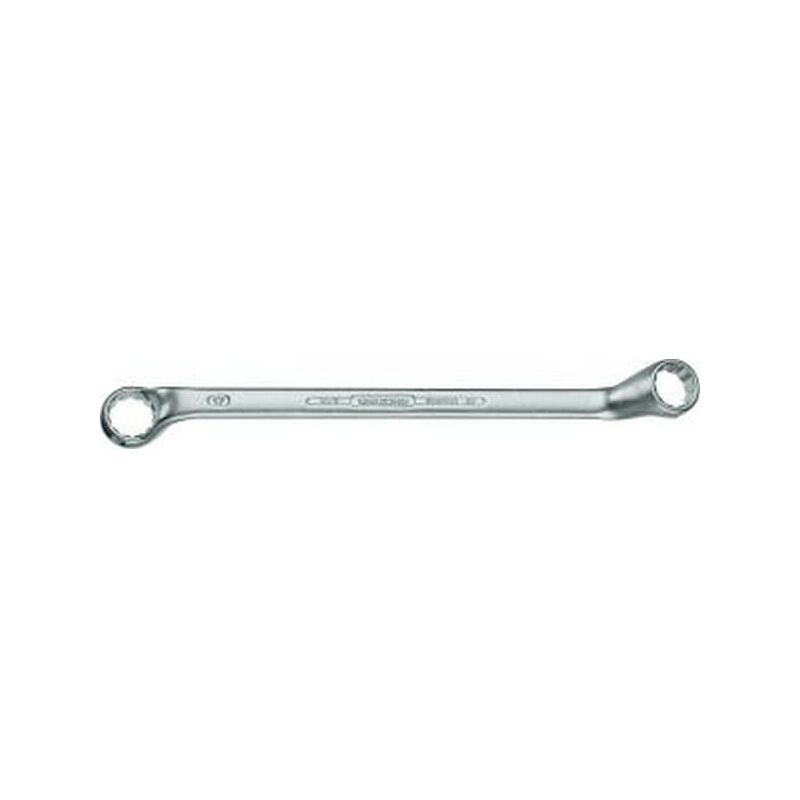 foto del prodotto gedore portachiavi poligonale doppia contro angolato, cromo vanadio 31crv3, cote s stoviglie di 12 x 13 mm, lungo. 212 millimetri